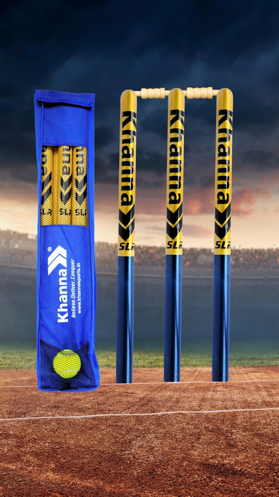 Elite Stumps Set ( Double Color )