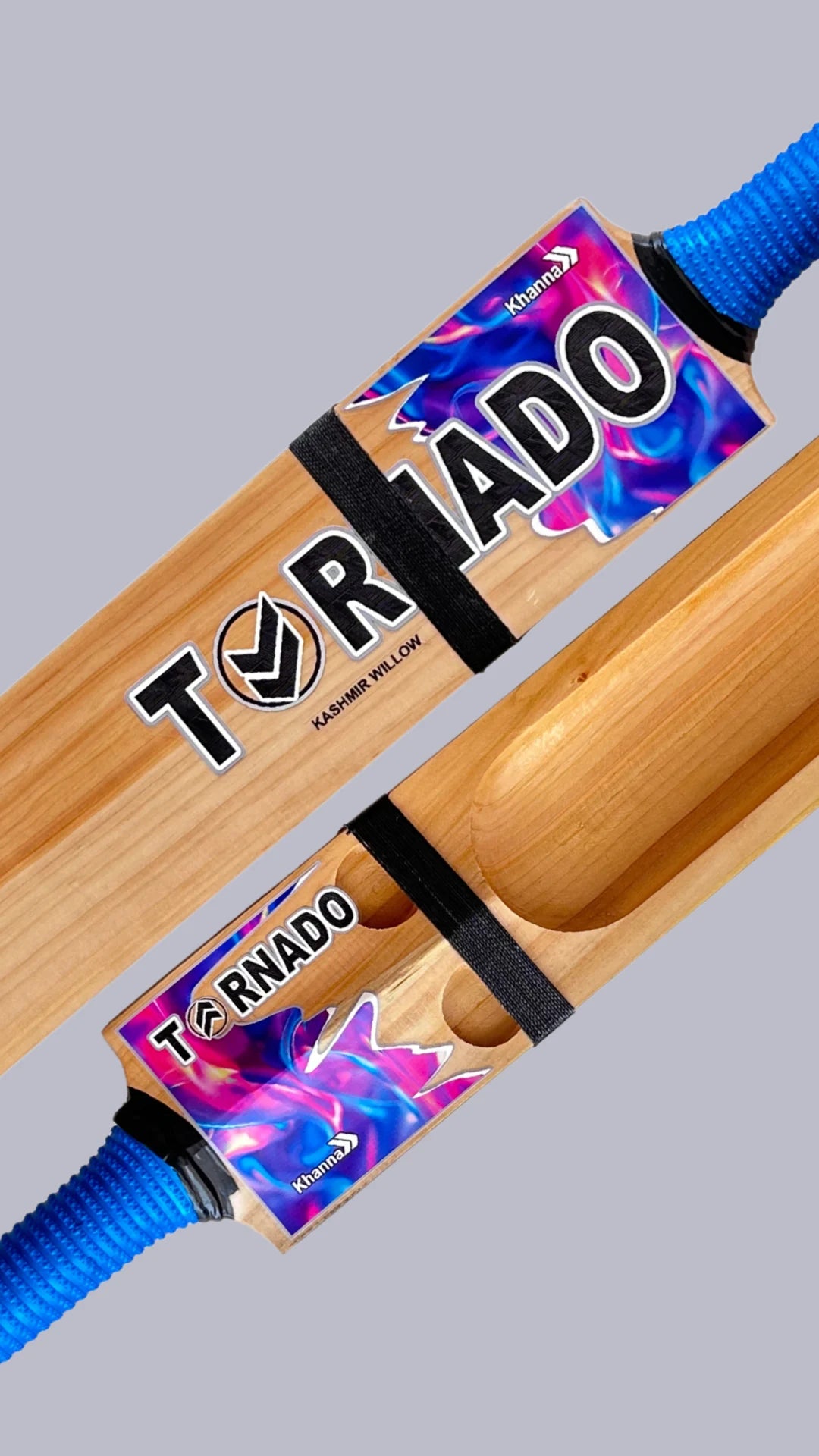 Khanna Tornado - Electric Blue ( Double Blade )