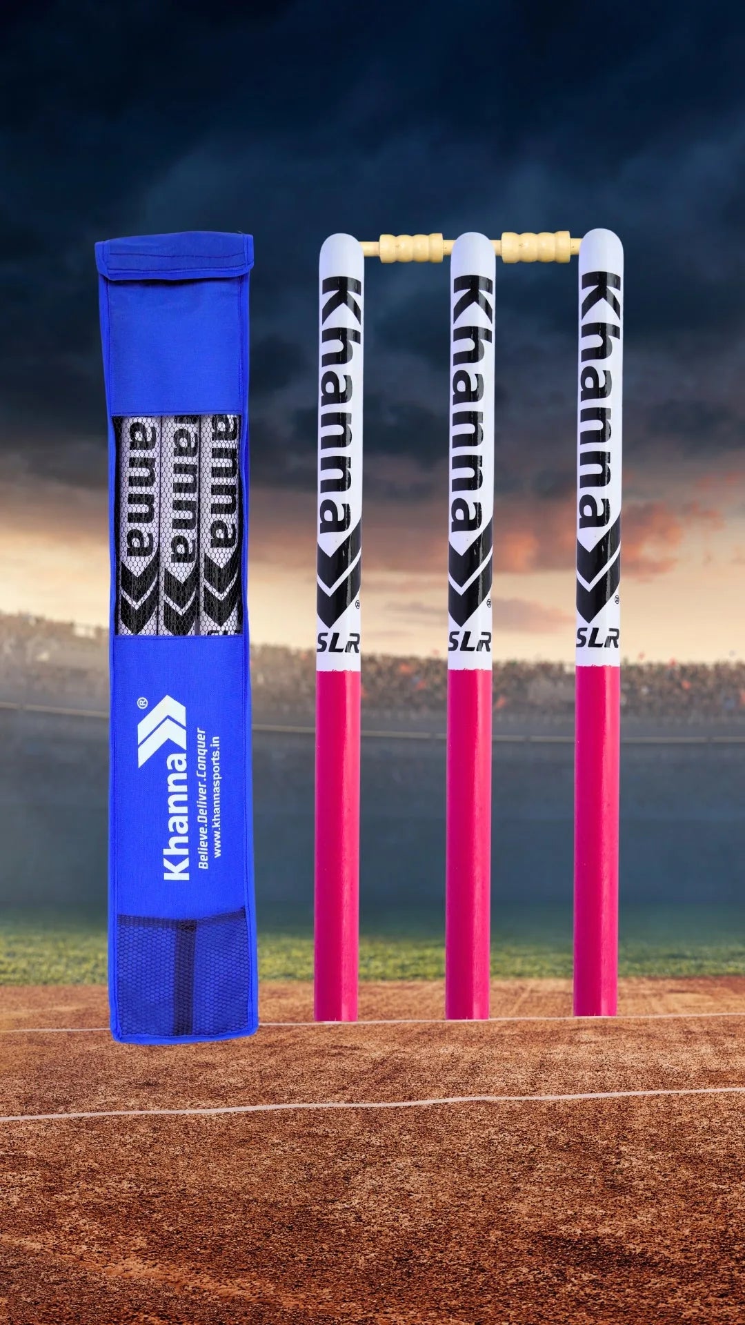 Elite Stumps Set ( Double Color )