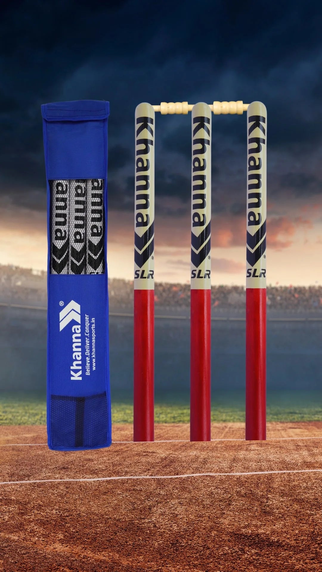 Elite Stumps Set ( Double Color )