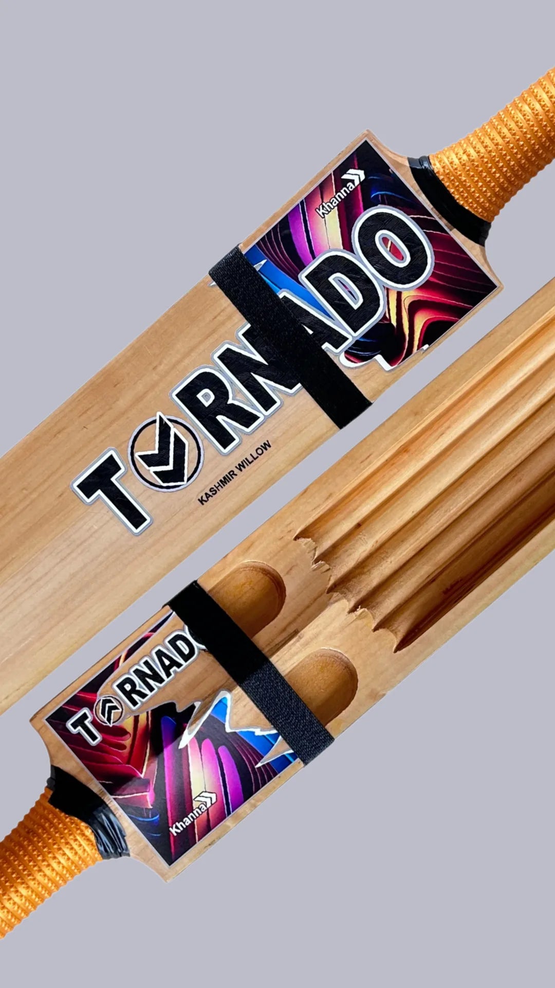 Khanna Tornado - Fiery Orange ( Double Blade )